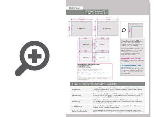 Product Bild loseblattsammlung_din_a5_quer__116_bl__tter_pro_sammlung__vorne_schwarz_(1_0)