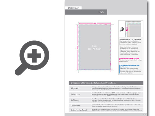 Product Bild flyer_din_a5_(14_8_cm_x_21_0_cm)__beidseitig_bedruckt_inkl__schutzlack_mit_antimikrobieller_wirkung